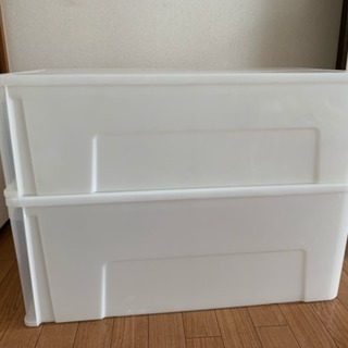収納プラスチックケース (大きめです)の画像