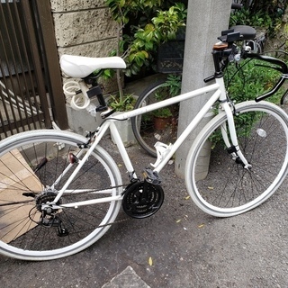 ロードバイククロスバイク ホワイト