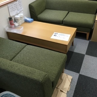 応接セット 美品  ソファーとローテーブルの画像
