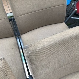 中古品 椅子 計2点 待合室 受付などに 格安！Eの画像