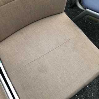 中古品 椅子 計2点 待合室 受付などに 格安！Eの画像