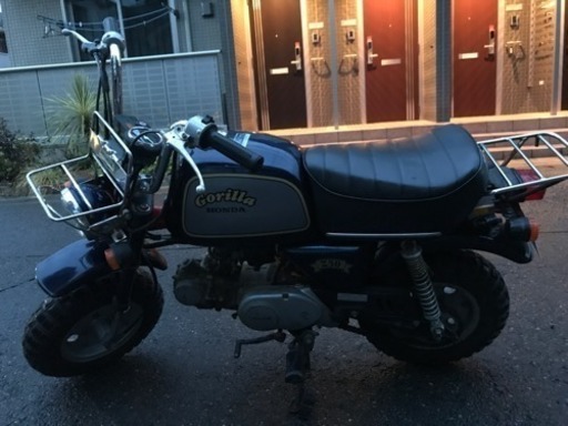 ゴリラ バイク