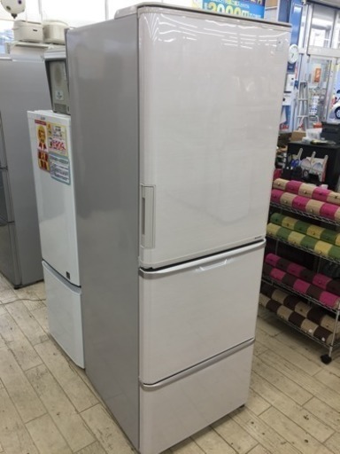 東区 和白 SHARP 350L冷蔵庫 2015年製 SJ-PW35A-C 0514-08