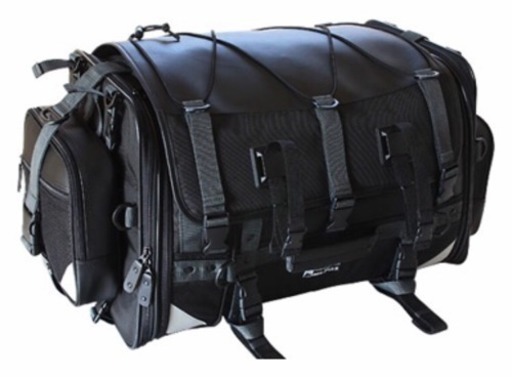 (新品未使用)タナックス(TANAX) キャンピングシートバッグ2 モトフィズ(MOTOFIZZ) ブラック MFK-102 (可変容量59-75ℓ)