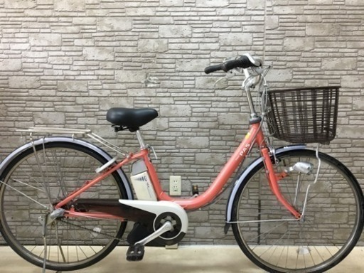 東京23区配達無料  新基準  ヤマハ パス 8.1Ah リチウム 電動自転車 中古