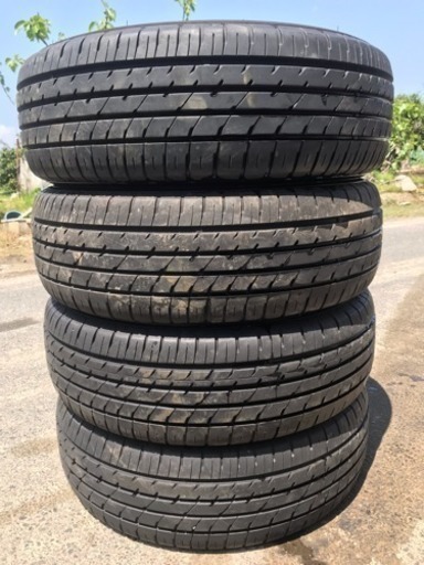 DUNLOPダンロップ ENASAVE RV504 195/65R15 91H 16年製 4本セット バリ山 管理番号5202