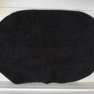 黒いバスマット(未使用)