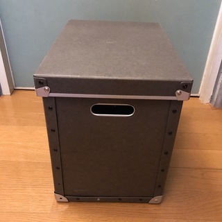 硬質パルプボックス・フタ式　約幅２５．５×奥行３６×高さ３２ｃｍ