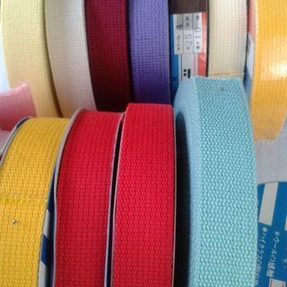 ★一点1300円 手作りバッグなどに　ハイバンドテープ　25mm 厚地　2000円→1300円★の画像