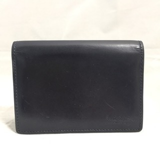 Paul Smith ポールスミス 黒レザーカードケース 名刺入れ  
