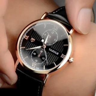 🌸腕時計 メンズ 海外ブランド 黒文字盤 黒色ベルト の画像