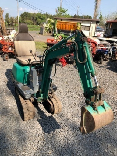 中古 バックホー 小松 PC02-1A(ディーゼル セル付き)