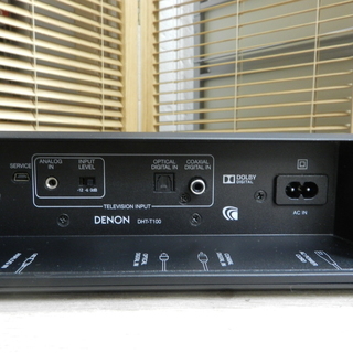 ☆美品☆TVスピーカーベース  DENON DHT-T100 の画像