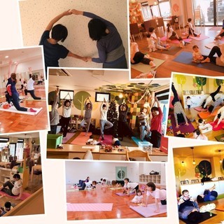 お子さん連れでもＯＫ！ママヨガ：ベビーちゃんと一緒に楽しめます♪マタニティヨガ：プレママさんもＯＫ★の画像