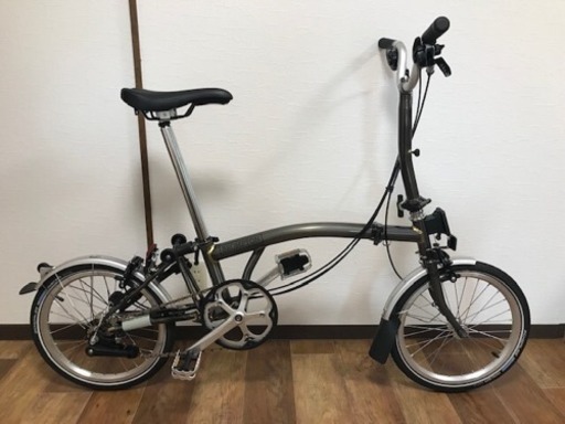美車 未使用品 BROMPTON ブロンプトン M6L RAWカラー 折畳み ミニベロ フォールディングバイク2018
