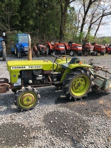 中古 ヤンマー トラクター YM1500D(ディーゼル、セル付き)