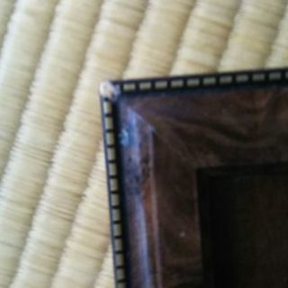 イタリア製 象嵌細工の木製トレー 47.5cm×30.5cm の画像