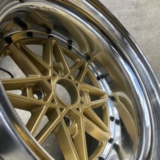 Equipe エクイップ work ホイール2本の画像