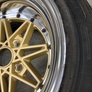 Equipe エクイップ work ホイール2本の画像