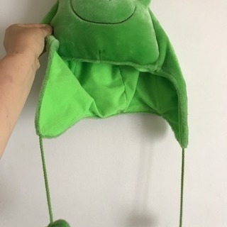 カエルの被りもの