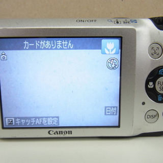 値下げ品 Canon デジタルカメラ AS3200IS シルバー 充電器付属の画像