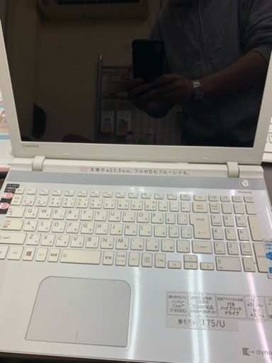 TOSHIBA .Ｔ75/U ノートパソコン 2016年モデル