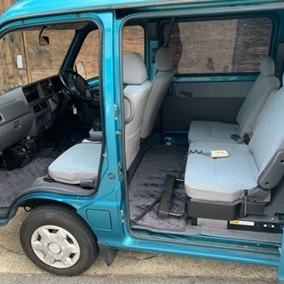 サンバーバン リフトアップシート車！ 安い！！の画像