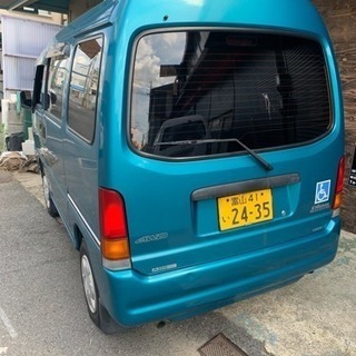 サンバーバン リフトアップシート車！ 安い！！の画像