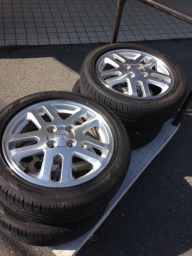 ダンロップ タイヤ 165/55R15 85V EC203 エナセーブ ホイール付き
