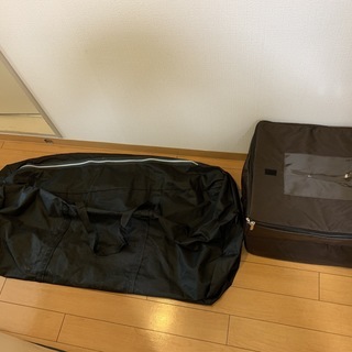 宅配ボックス＋特大 ボストンバッグ　あげます
