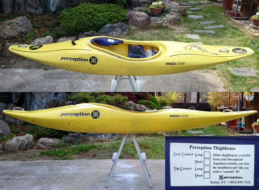 ◆パーセプション ウィペット perception Whip-It　プチ改造あり◆　～ホワイトウォーター　カヤック（カヌー）～フリースタイル入門＆ツーリング向き