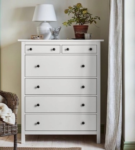 ★IKEA チェスト　HEMNES ヘムネス　引き出しx 6 ホワイト★ ☆IKEA チェスト HEMNES ヘムネス 引き出しx 6 ホワイト