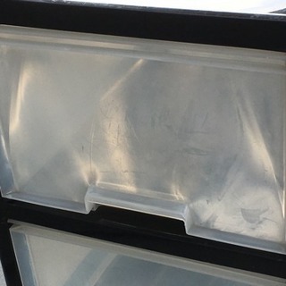 決まりました】無料で！キャスター付き 3段引き出し◇プラケース◇幅35.5 奥行41 高さ71.5cmの画像