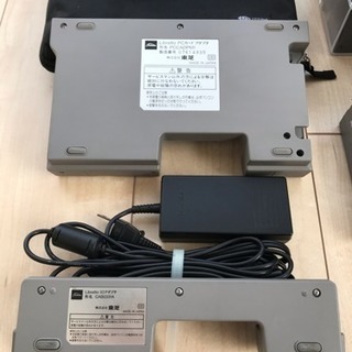 【ジャンク品】美品超レアもの TOSHIBA Libretto 20 + FDD + PC Card adapter + IO adapterの画像