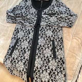 花柄レースのジャケット、ワンピSサイズ