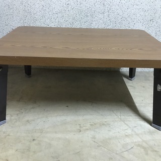 木製 ちゃぶ台 座卓 ローテーブル 脚折りたたみ可 幅75cm×...