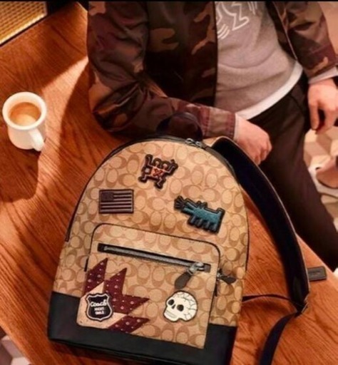 【コラボ】コーチ×キースヘリング コラボ バックパック リュック
