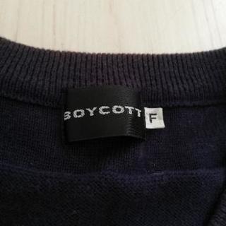 ニットベスト(メンズ)　BOYCOTT 　フリーサイズの画像
