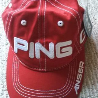 PING ゴルフキャップ 新品 タグつき