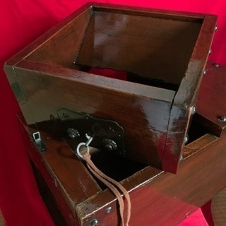 賽銭箱 時代箱 船箪笥 階段箪笥2段  船大工作製 木製品 貴重な逸品 江戸時代  アンティークの画像
