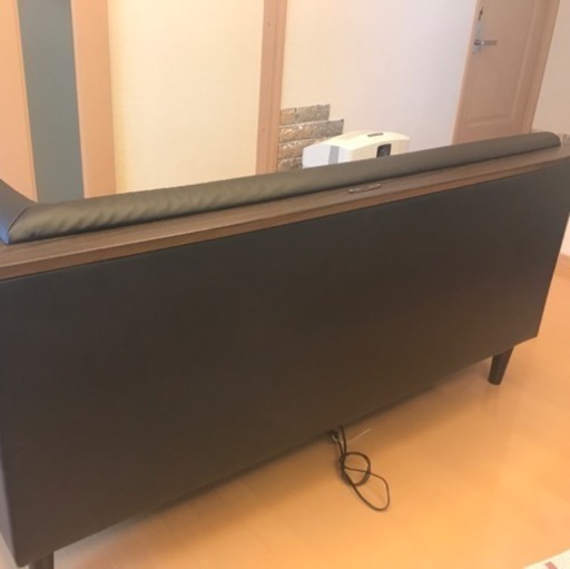 合皮コーナーソファ美品