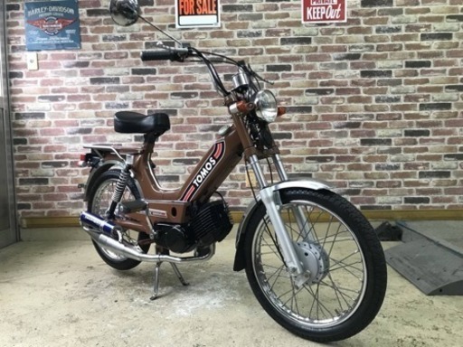 【極上安心低走行ディーラーワンオーナー!】 TOMOS CLASSIC1 トモス クラシック1 A35 モペッド キック一発 2スト チャンバー 【多数画像動画有】