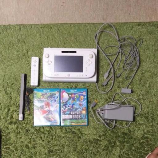 wii u 32GB ソフト2本付き