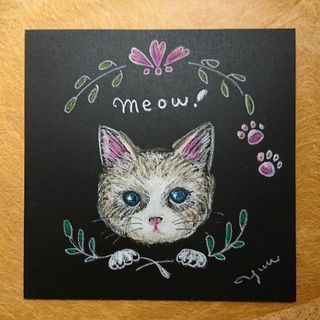 簡単に可愛い子ねこを描いてみたい！方へ✨