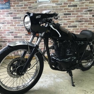  【外装機関共に極上!王道カフェスタイル!高額カスタム多数オススメ】カワサキ 250TR BJ250F 【多数画像動画有】 検）SR GBクラブマン W800 の画像