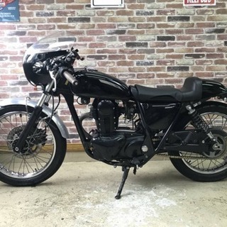  【外装機関共に極上!王道カフェスタイル!高額カスタム多数オススメ】カワサキ 250TR BJ250F 【多数画像動画有】 検）SR GBクラブマン W800 の画像