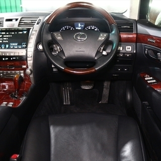 【車検２年付】  レクサス LS460 Iパッケージ 新品社外アルミ/フルエアロ/黒本革シート☆自社ローン・オートローン全国対応の画像
