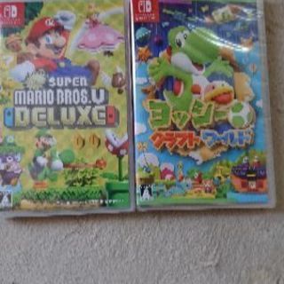 新品NewスーパーマリオブラザーズUデラックスとヨッシークラフト...