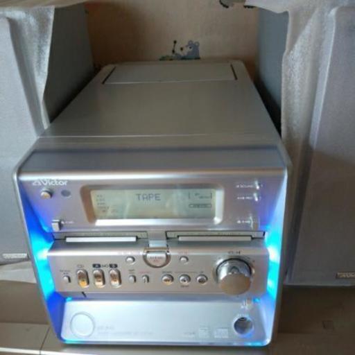 カセットテープも聞ける！ビクターマイクロコンポ