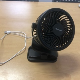 クリップ扇風機